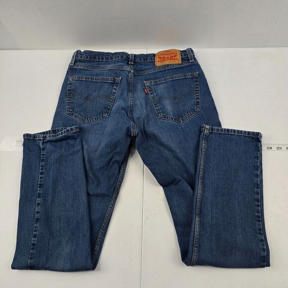 Levi's 511 slim jeans 32x32 blue denim mens 5575 - Picture 3 of 12